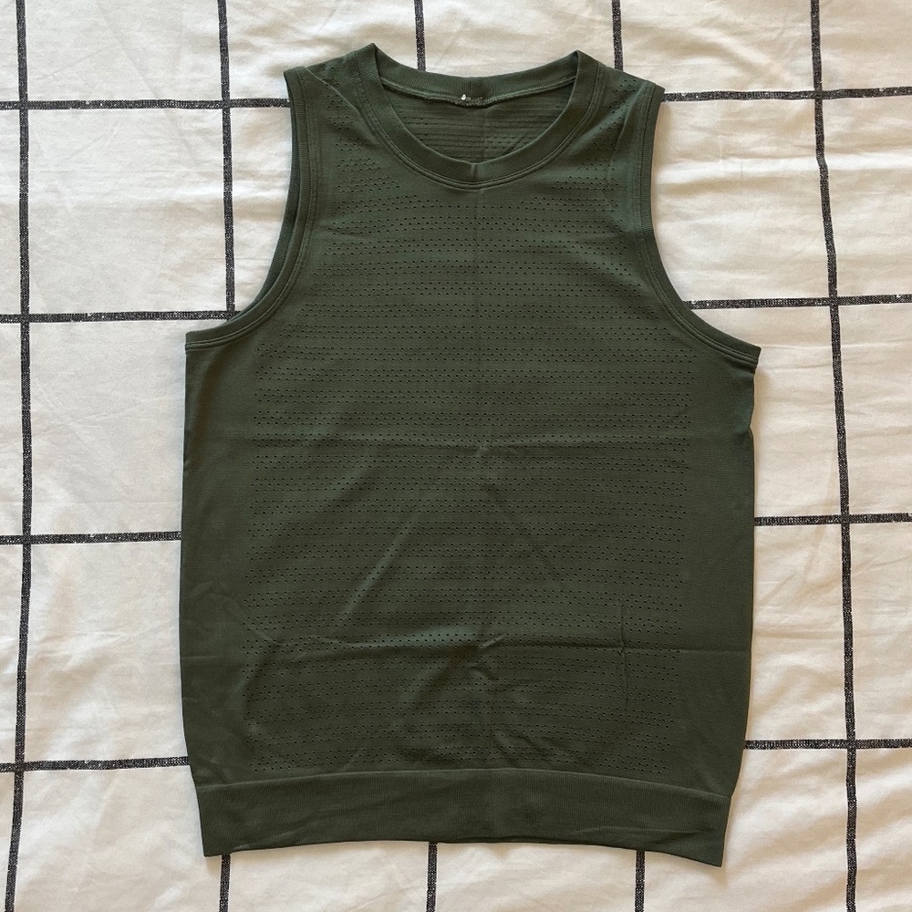 Lululemon Green Tank Top